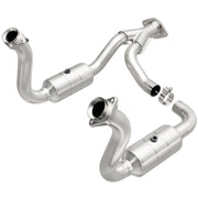 Magnaflow Conv DF 08-10 Ford F-250/F-250 SD/F-350/F-350 SD 5.4L/6.8L / F-450 SD 6.8L Y-Pipe Assembly Magnaflow Catalytic Converter Direct Fit