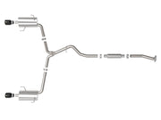 aFe Subaru Forester XT 14-18 H4-2.5L (t) Takeda 2-1/2in to 2-1/4in 304 SS Cat-Back- Black Tip aFe Catback