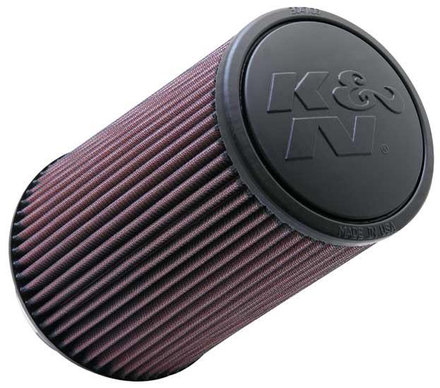 K&N Universal Rubber Filter 4inch FLG / 6inch OD-B / 4-5/8inch OD-T / 9inch H K&N Engineering Air Filters - Universal Fit
