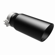 MagnaFlow Tip Stainless Black Coated Single Wall Round Single Outlet 5in Dia 4in Inlet 13in L Magnaflow Catalytic Converter Universal