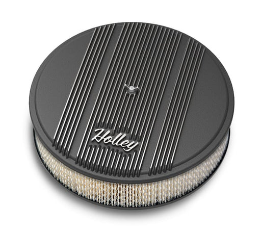 14" Round Finned Air Cleaner 120-152 HOLLEY Autoparts
