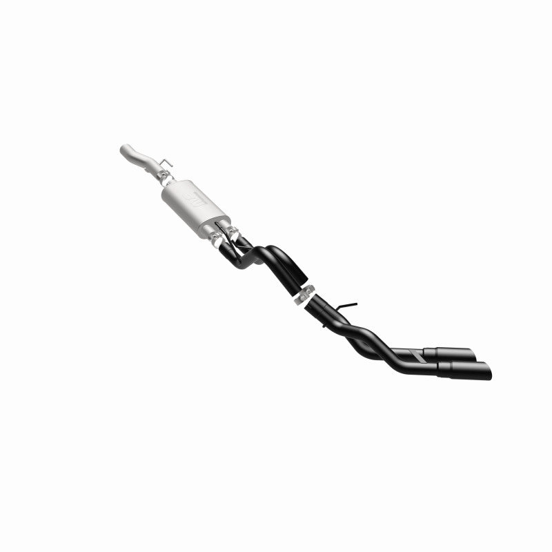 MagnaFlow SYS Cat-Back 10-14 Ford Raptor 6.2L V8 2.5/3in Black Dual Same Side Exit Rear 3.5 Tips Magnaflow Catback