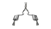 Corsa 2015-2017 Ford Mustang GT 5.0 3in Cat Back Exhaust Polish Dual Tips (Sport) CORSA Performance Catback