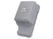 aFe 20-21 Ford Truck w/ 10R140 Transmission Pan Raw POWER Street Series w/ Machined Fins aFe Diff Covers