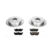 Power Stop 97-00 Ford Expedition Rear Z23 Evolution Sport Brake Kit PowerStop Brake Kits - Performance D&S