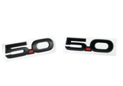 Ford Racing 15-17 Ford Mustang 5.0L Fender Emblem Black Ford Racing Other Body Components