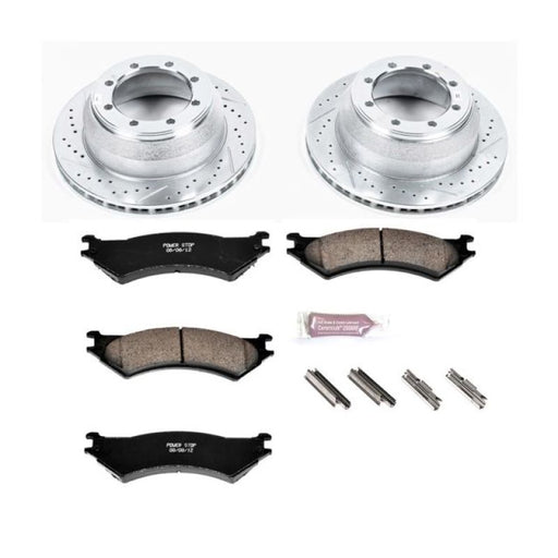 Power Stop 03-05 Ford E-350 Club Wagon Rear Z23 Evolution Sport Brake Kit PowerStop Brake Kits - Performance D&S