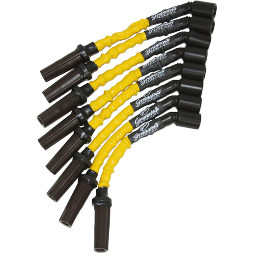 Granatelli 14-23 GM LT1 6.2L Hi-Perf Coil-Near-Plug Ignition Wire Connector Kit w/Yellow Jacket Granatelli Motor Sports Spark Plug Wire Sets