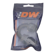 DeatschWerks 8AN Female Swivel 180-Degree Hose End PTFE (Incl Olive Insert) - Anodized Matte Black DeatschWerks Fittings