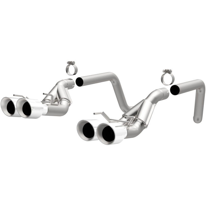 MagnaFlow 09-11 Chev Corvette V8 6.2L Comp Series Quad Center Rear Exit SS Cat-Back Perf Exhaust Magnaflow Catback