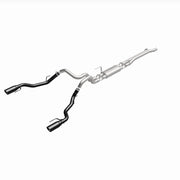 MagnaFlow SYS Cat-Back 2017 Ford F-150 Raptor 3.5L Dual Black Coated 3in Tips Magnaflow Catback