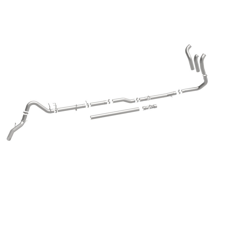 MagnaFlow Sys T/B 99-03 Ford F-250/F-350 Super Duty 7.3L Diesel 4in Single Passenger Side Rear Exit Magnaflow Turbo Back
