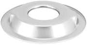 K&N Metal Base Plate 14in OD 5-1/8in Flange Chrome Finish K&N Engineering Air Intake Components