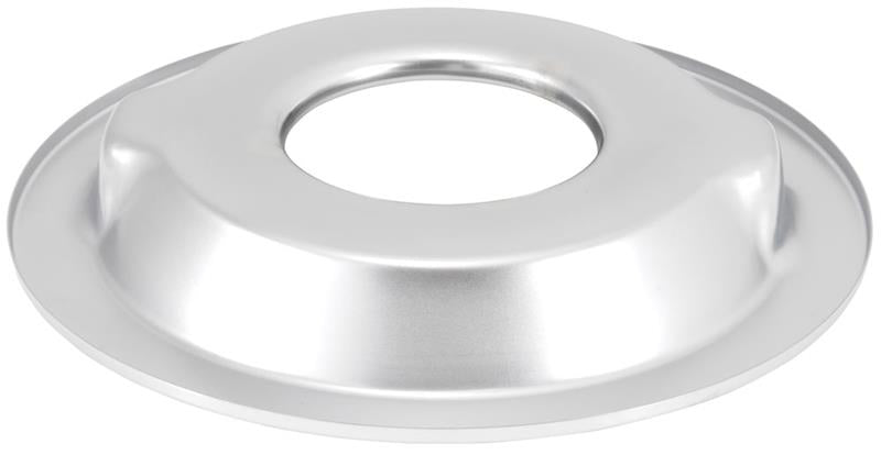 K&N Metal Base Plate 14in OD 5-1/8in Flange Chrome Finish K&N Engineering Air Intake Components