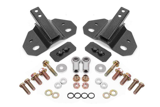 BMR Suspension 24-25 Ford Mustang Rear Steel Shock Mount - Black Hammertone BMR Suspension Shock Mounts & Camber Plates