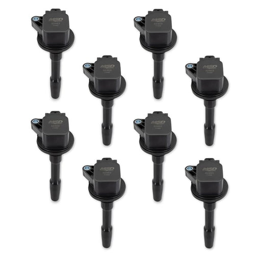 MSD Ignition Coil - Blaster - Ford 5.2L - V8 - SuperCharged - Black - 8 Pack 824538 MSD Autoparts