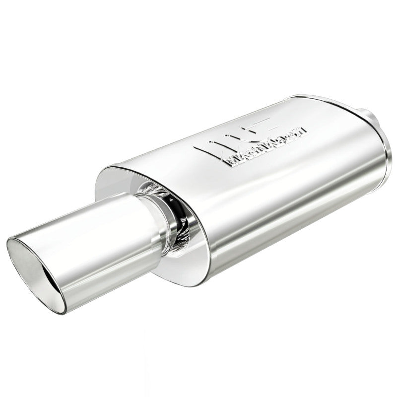 MagnaFlow Muffler W/Tip Mag Rs 14X5X8 2.25/4. Magnaflow Muffler