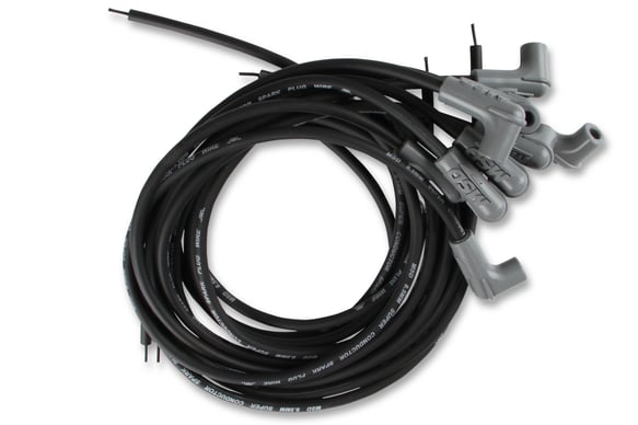 Black Super Conductor Universal 8 Cyl, 90¡ Plug/90¡ Plug 31223 MSD Autoparts