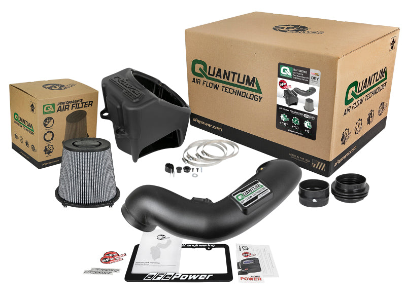 aFe Quantum Pro DRY S Cold Air Intake System 17-18 Ford PowerStroke V8 6.7L (td) aFe Cold Air Intakes
