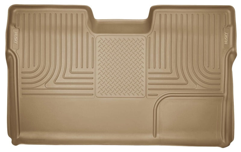 Husky Liners 09-12 Ford F-150 Super Crew WeatherBeater Tan Rear Cargo Liner Husky Liners Floor Mats - Rubber