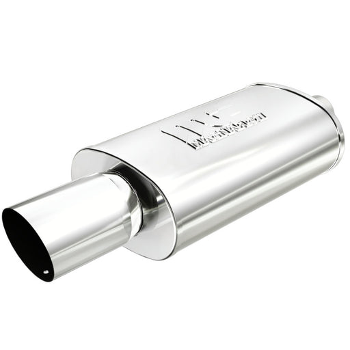 MagnaFlow Muffler W/Tip Mag SS 14X5X8 2.25/4. Magnaflow Muffler