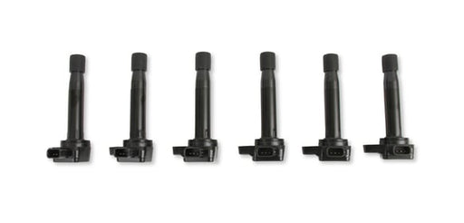 Accel Ignition Coil - Honda and Acura 3.0, 3.2, 3.5L, 6-cylinder, Black, 6-Pack 140085K-6 ACCEL Autoparts