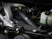 aFe 23-24 Ford Diesel Trucks V8-6.7L (td) BladeRunner 3in. Aluminum Hot Charge Pipe - Black aFe Intercoolers