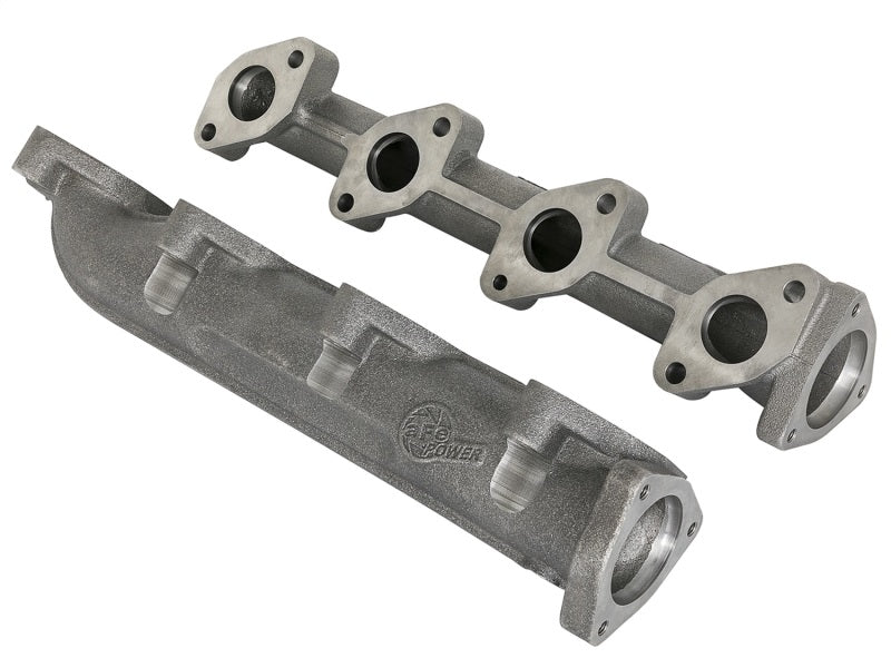 aFe BladeRunner Ported Ductile Iron Exhaust Manifold 08-10 Ford Diesel Trucks V8 6.4L (td) aFe Headers & Manifolds