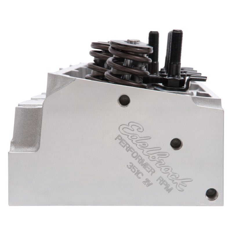 Edelbrock Cyl Head 351C Ford 2V Perf RPM Complete Edelbrock Heads