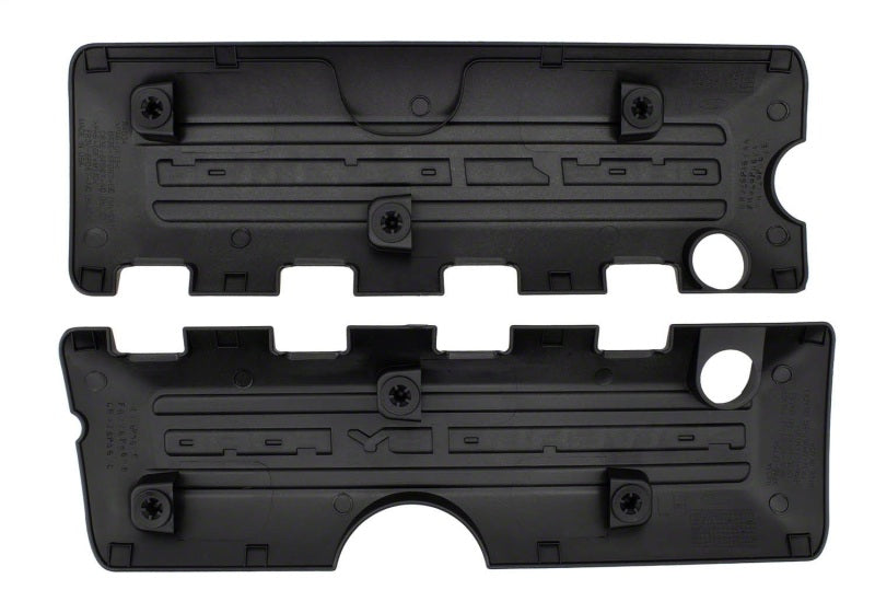 Ford Racing 11-17 Mustang 5.0L 4V / 15-18 Shelby Mustang GT350 Black Engine Coil Covers Ford Racing Engine Covers