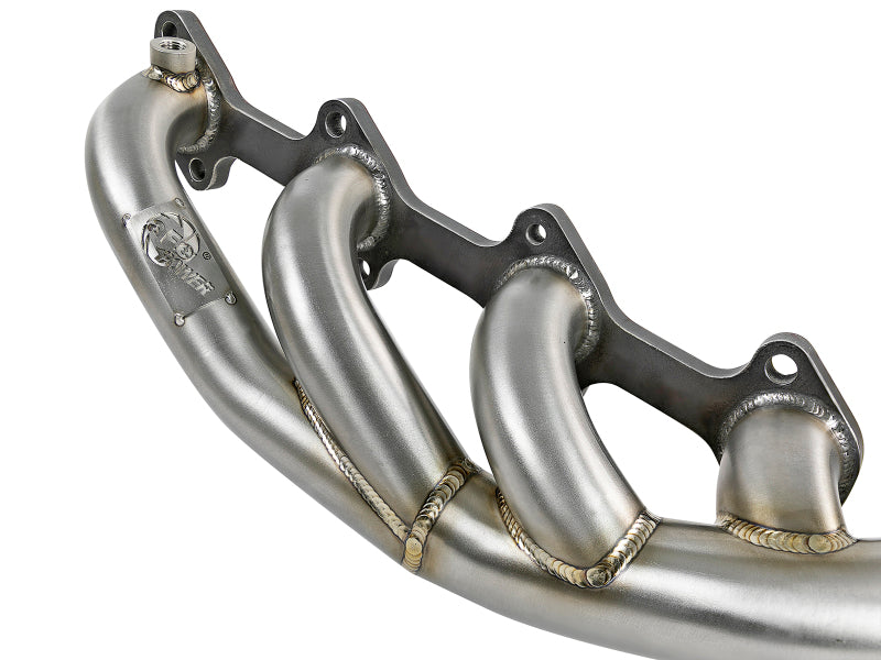 aFe Twisted Steel 1.75-2in 304 SS Headers 03-07 Ford Diesel Trucks V8-6.0L (td) aFe Headers & Manifolds