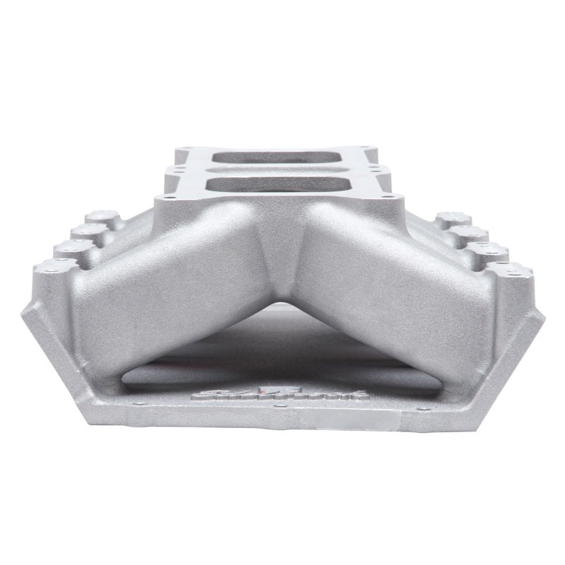 Edelbrock Intake Manifold Chrysler Gen II 426-572 Hemi Dual Quad Single Plane for Carburetors Edelbrock Intake Manifolds