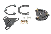 BMR 15-17 S550 Mustang Caster Camber Plates - Black Hammertone BMR Suspension Shock Mounts & Camber Plates