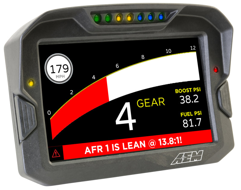 AEM CD-7 Logging Race Dash Carbon Fiber Digital Display (CAN Input Only) AEM Gauges