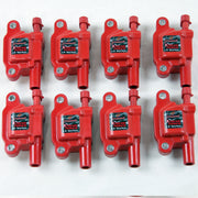 Granatelli 14-23 GM LT Direct Ignition Coil Packs - Red (Set of 8) Granatelli Motor Sports Ignition Coils - Upgrade