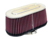 K&N Marine Engine Flame Arrestor - Oval Tapered 3.75in Flange ID / .75in Flange Length / 4in Height K&N Engineering Air Filters - Drop In