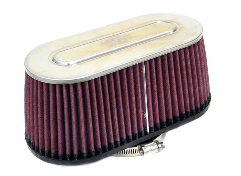 K&N Marine Engine Flame Arrestor - Oval Tapered 3.75in Flange ID / .75in Flange Length / 4in Height K&N Engineering Air Filters - Drop In