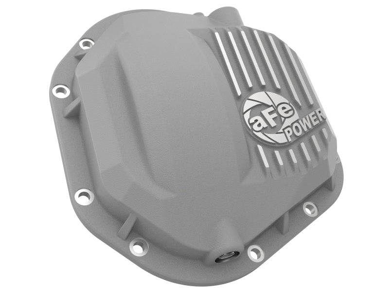 aFe Street Series Dana 60 Front Differential Cover Raw w/ Machined Fins 17-20 Ford Trucks (Dana 60) aFe Diff Covers