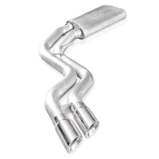 Stainless Works 2015-18 F-150 Exhaust X-Pipe Resonator Muffler Exits In Front Of Passenger Rear Tire Stainless Works Catback
