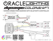 Oracle Ford F250/350 11-16 Dynamic Halo Kit - Square Ring Design - ColorSHIFT - Dynamic ORACLE Lighting Headlights