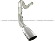 aFe MACHForce XP 5in DPF-Back Stainless Steel Exh Sys, polished tip,Ford Diesel Trucks 11-14 V8-6.7L aFe DPF Back