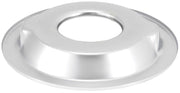 K&N Metal Base Plate 14in OD 5-1/8in Flange Chrome Finish K&N Engineering Air Intake Components