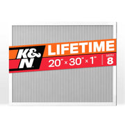K&N HVAC Filter 20 X 30 X 1 Merv 8 K&N Engineering HVAC Filters