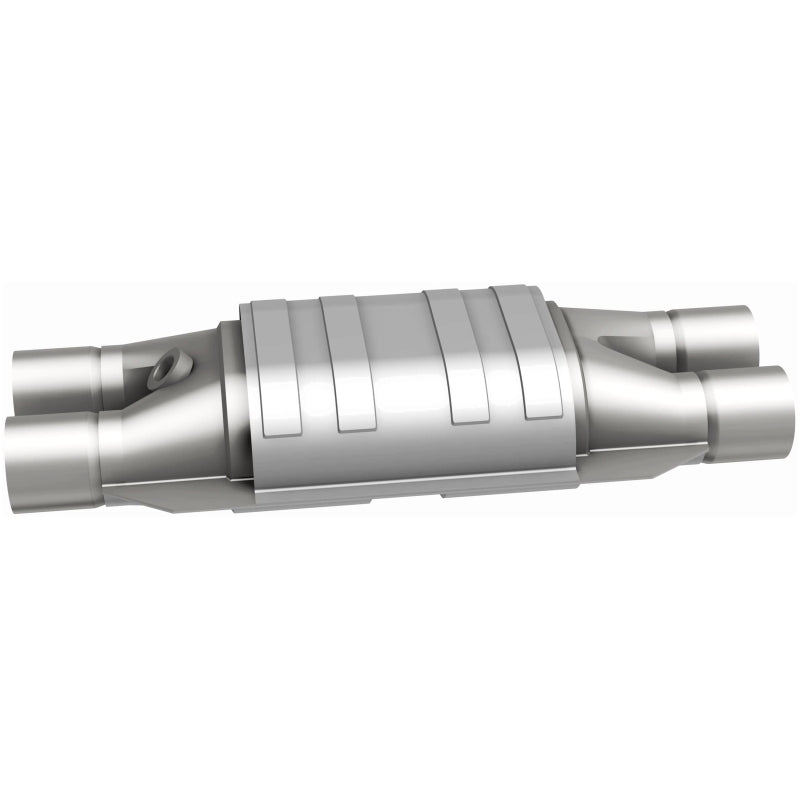 MagnaFlow Universal Catalytic Converter 2 D/D W/O2 Boss Magnaflow Catalytic Converter Universal