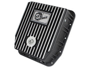 aFe Transmission Pan (Black); Ford Trucks 94-08 AODE aFe Diff Covers