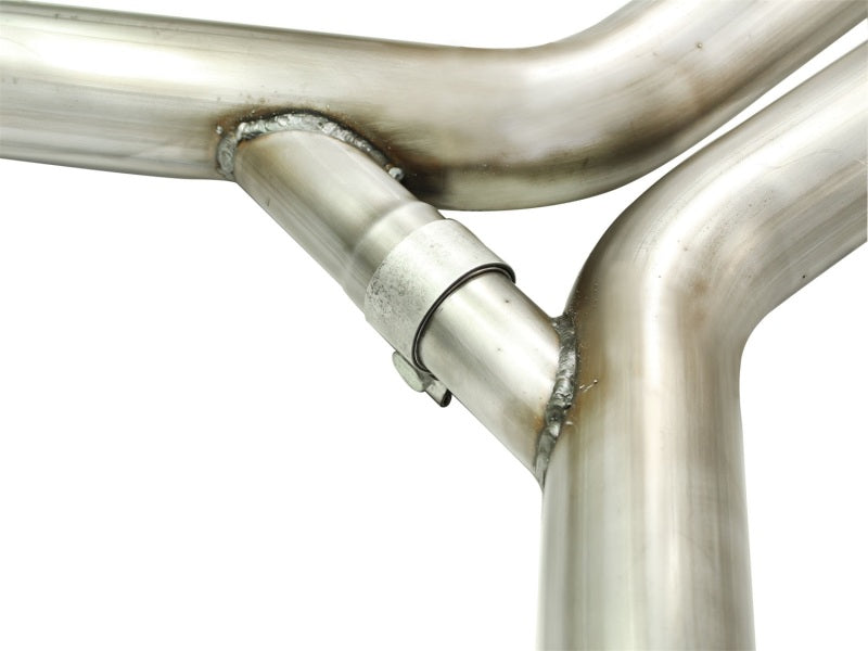 aFe MACHForce XP Exhaust 3in Stainless Stee CB/10-13 Chevy Camaro V8-6.2L (td) (pol tip) aFe Catback