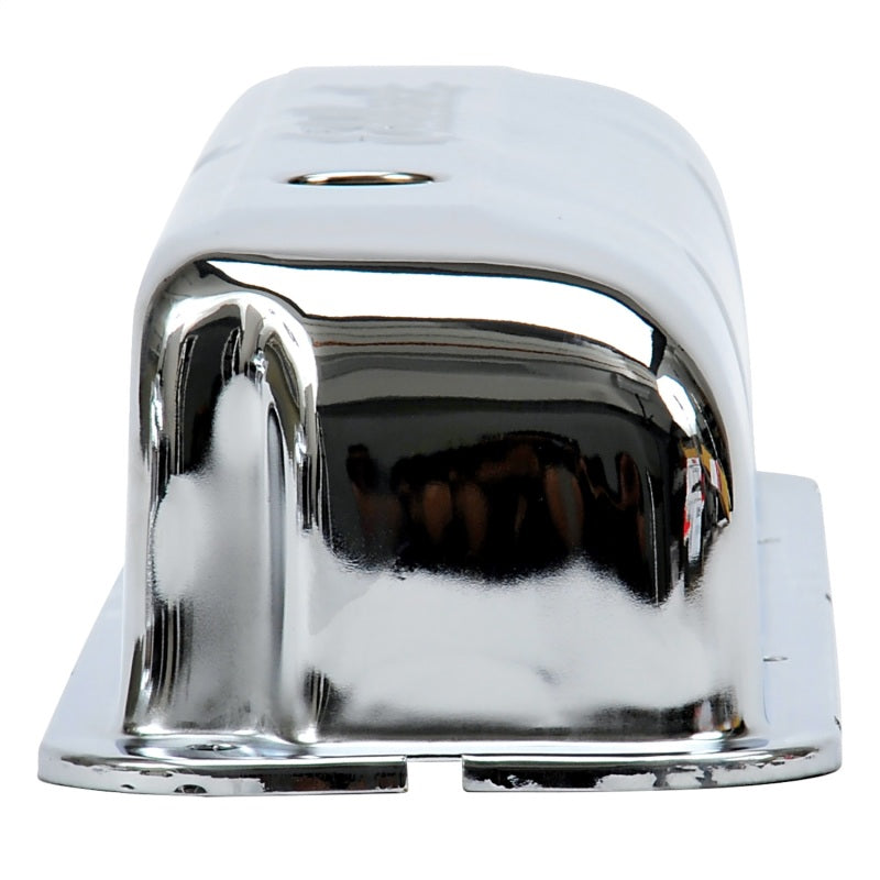 Edelbrock Valve Cover Signature Series Ford 1958-1976 FE V8 Chrome Edelbrock Valve Covers