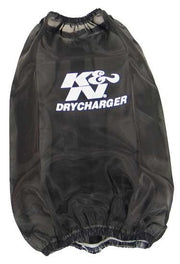 K&N Drycharger Black Air Filter Wrap - Round Tapered K&N Engineering Pre-Filters