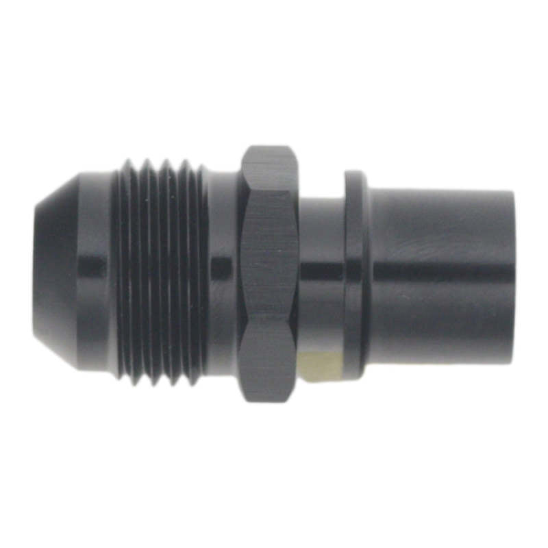 DeatschWerks 8AN Male Flare to Toyota Module Quick Connect - Anodized Matte Black DeatschWerks Fuel Components Misc