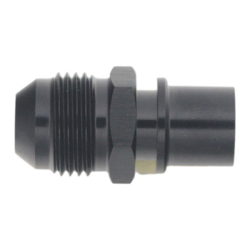 DeatschWerks 8AN Male Flare to Toyota Module Quick Connect - Anodized Matte Black DeatschWerks Fuel Components Misc